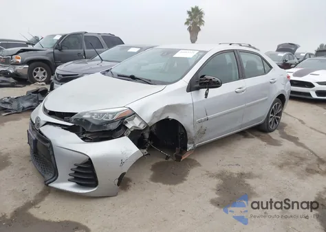 2017 Toyota Corolla Se from USA, damaged, VIN 5YFBURHE3HP691138